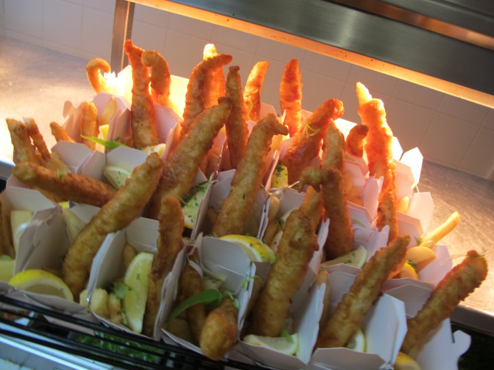 Melbourne Cocktail Food Fish & Chips
